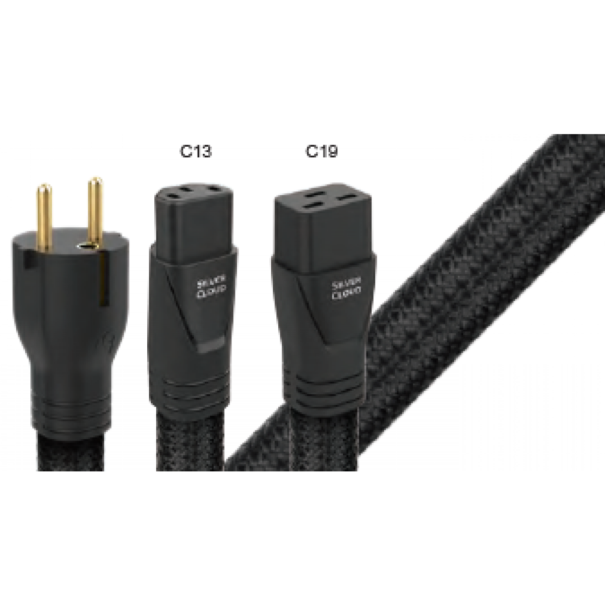 Audioquest secteur Silver Cloud câbles secteur chez E&M à Paris