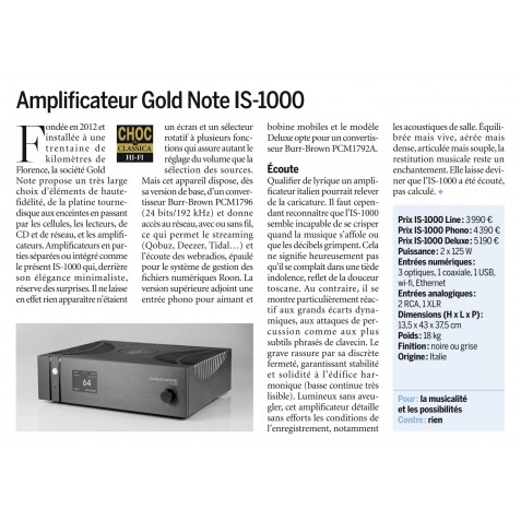 Gold Note-Gold Note IS-1000 MKII-00