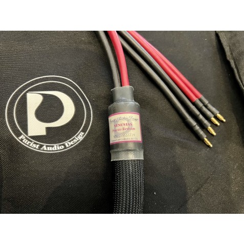 Purist Audio Design-Purist Audio Design Venustas Bi-Wire-2,5m Speaker Cable bananes occasion-05