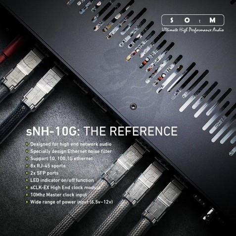 SOtM-SOtM sNH-10G Commutateur réseau HiFi pour streamer et serveur haut de gamme-00