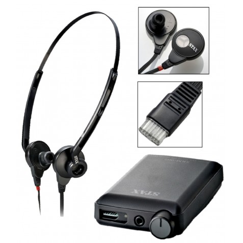 STAX-STAX Combo SRS-002 Ecouteurs intra auriculaire + Driver-00