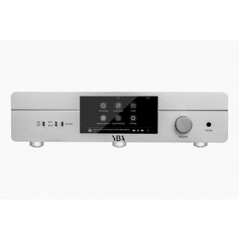 YBA-YBA Heritage R100 Streaming Music Center silver-démo-00
