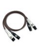 Analysis Chocolate Oval-In Interconnects XLR 1m 