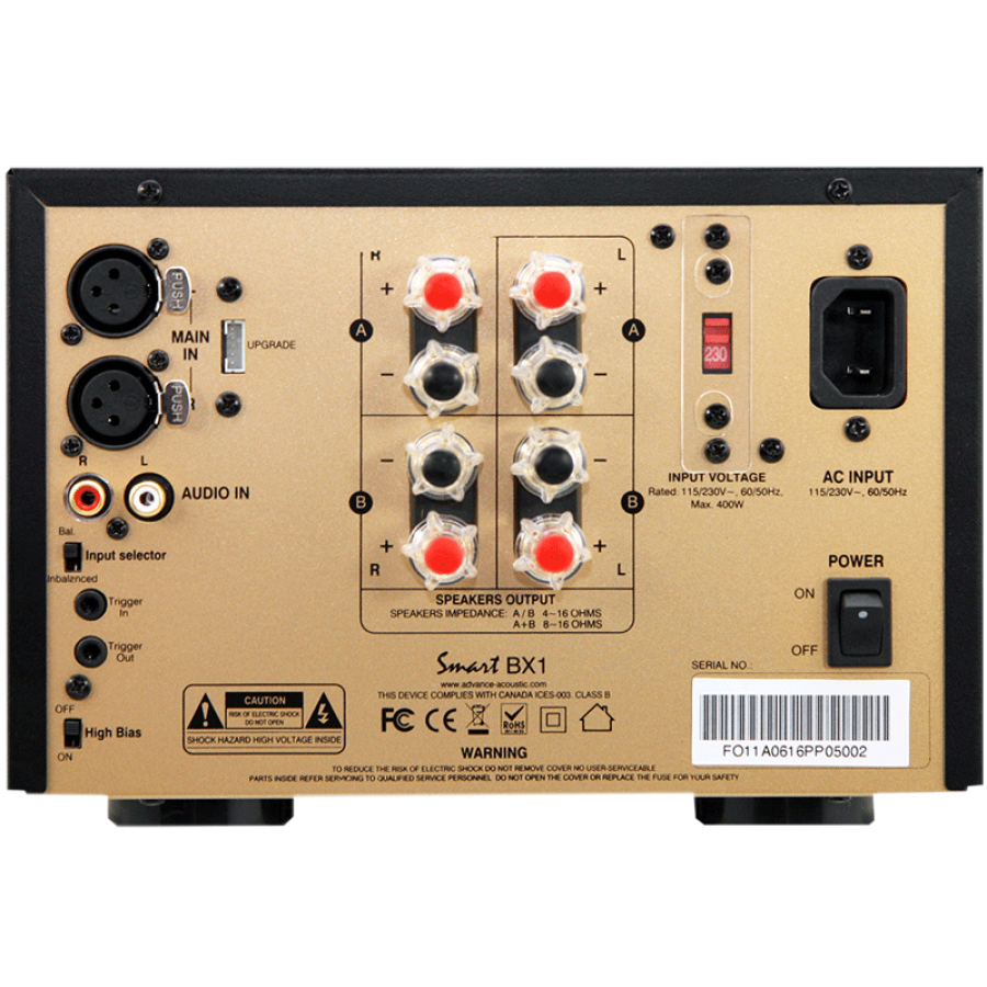 Advance Acoustic-Advance Acoustic Ampli de Puissance BX1-00