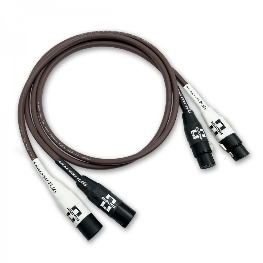 ANALYSIS-Analysis Chocolate Oval-In Interconnects XLR 1m-02