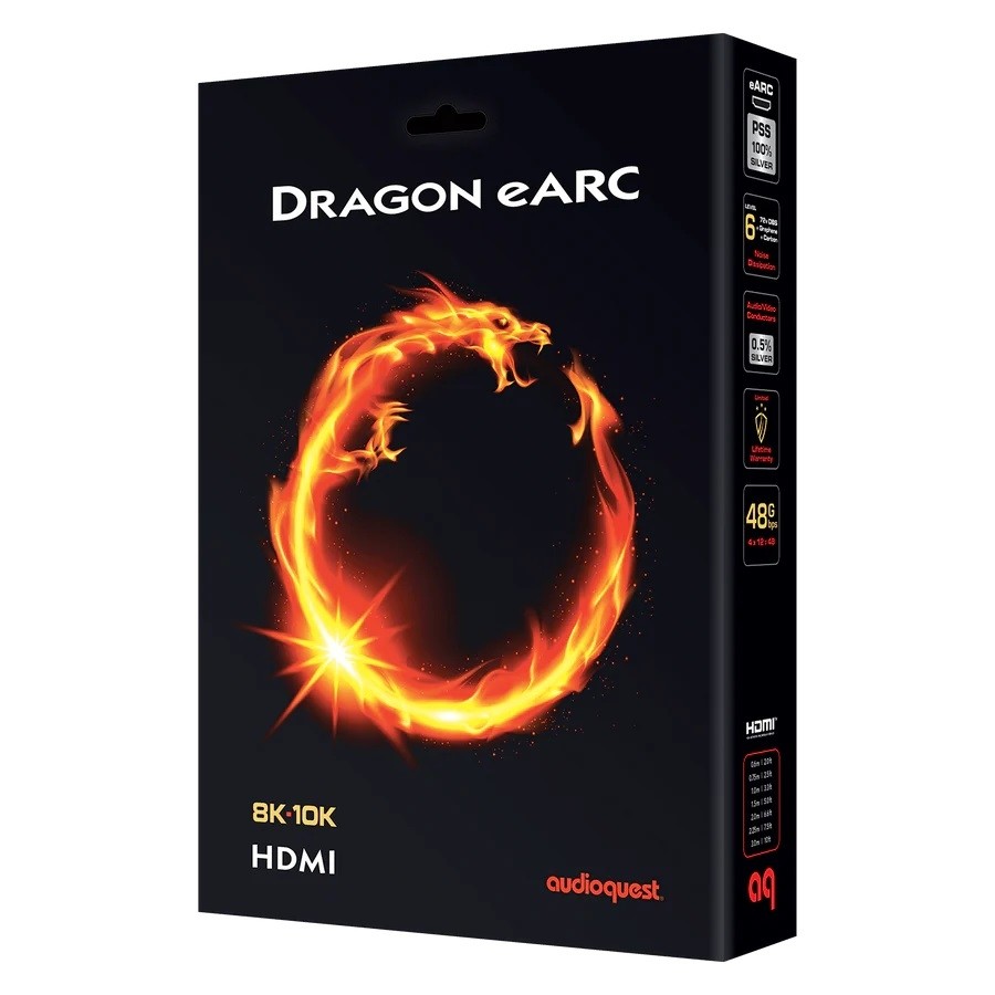 AUDIOQUEST-Audioquest HDMI Dragon 48 eARC 48Gbps 8K-10K-00