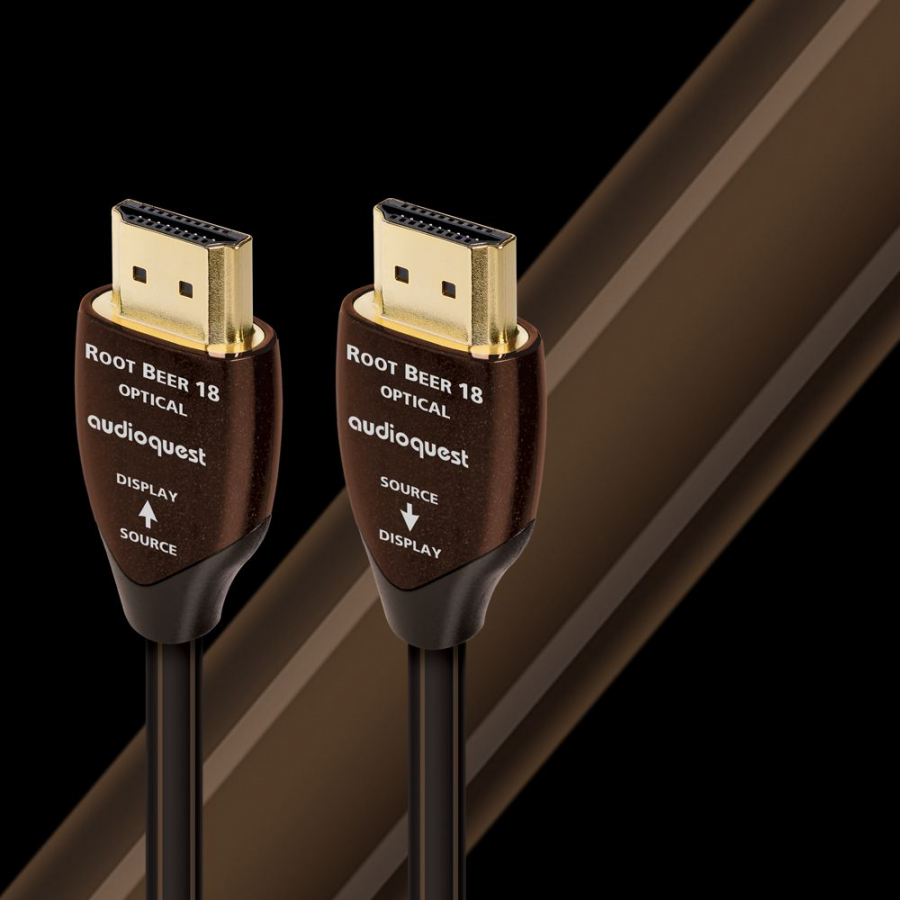 Audioquest ROOT BEER HDMI 18G câbles hdmi chez E&M à Paris