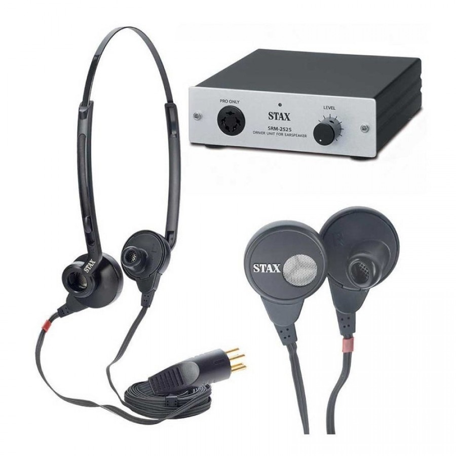 STAX-STAX Combo SRS-005S MK2 Ecouteurs intra auriculaire + Driver-00