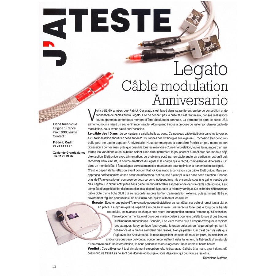 Legato Audio-Legato Anniversario-00