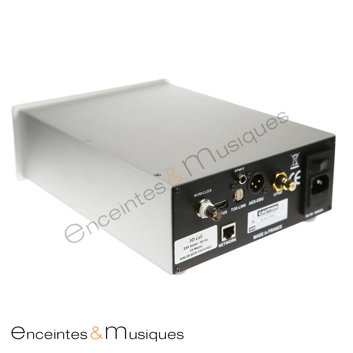 Lecteur réseau 3D Lab Nano Transport: upgradable en modèle Signature !