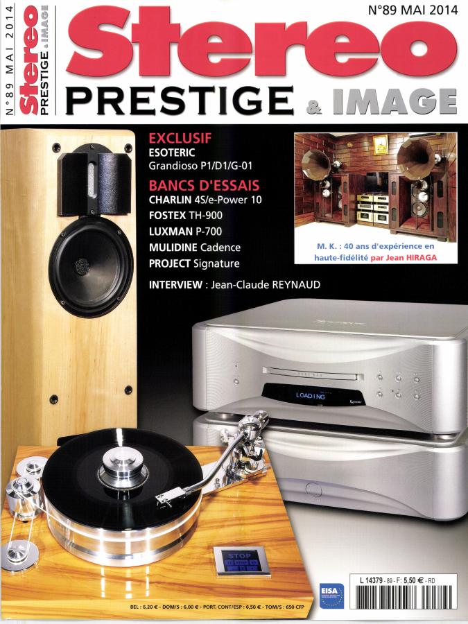 Jean Claude Reynaud: longue interview dans le Stéréo Prestige de mai 2014