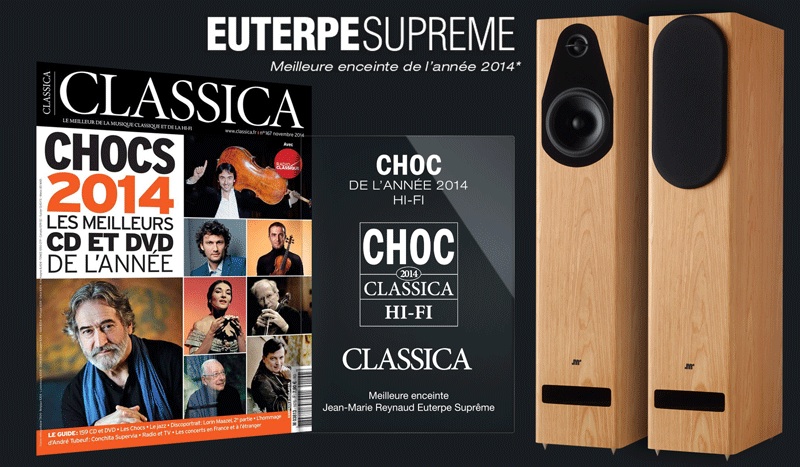 Enceintes JMR Euterpe Suprême: déballage, rodage, et (re)découverte d'une vraie personnalité sonore.