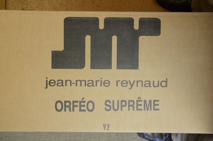 Enceintes JMR Orféo Suprême V2: déballage, et mise en condition (entrainement intensif)