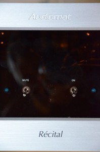 Audiomat Récital: amplificateur au déballage