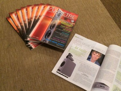 VUMETRE: le magazine audio est disponible chez Enceintes et Musiques: le n° 3 est disponible