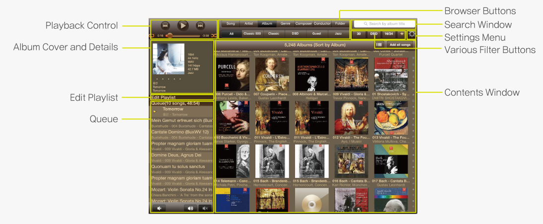 Aurender App capture